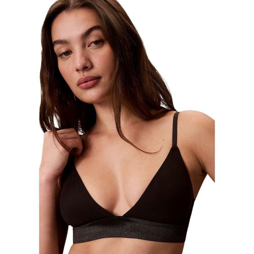 Calvin Klein Underwear Black Cotton Women's Bra